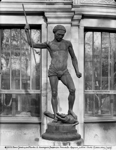 Krokodiljäger von Charles Arthur Bourgeois
